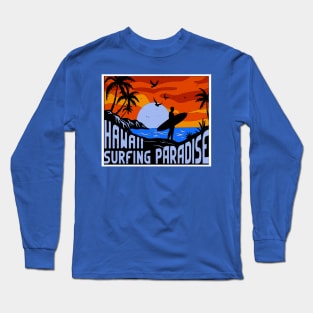 surfing paradise Long Sleeve T-Shirt